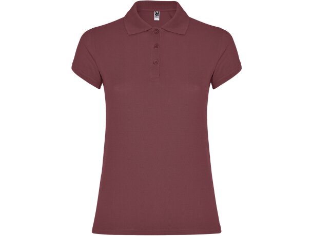 Polo STAR WOMAN Roly rojo baya