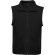 Chaleco New Bellagio Roly de poliéster con cremallera frontal Negro