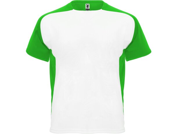 Camiseta BUGATTI Roly blanco/verde helecho