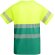 Camiseta TAURI Roly de alta visibilidad verde jardín/amarillo flúor
