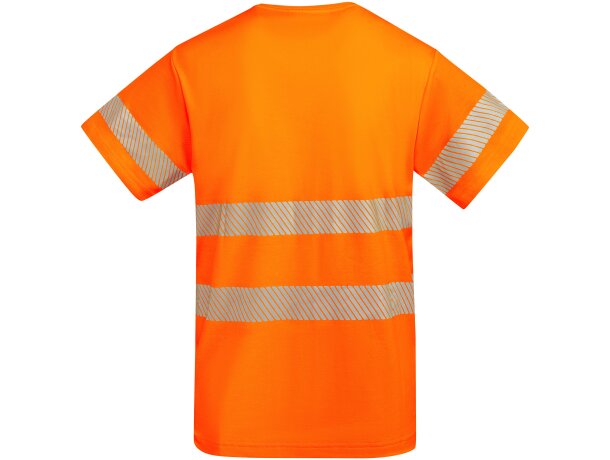 Camiseta TAURI Roly de alta visibilidad naranja fluor