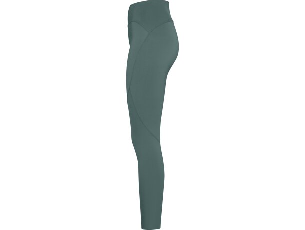 Leggings deportivos Norton de poliéster reciclado con cintura Verde laurel detalle 17