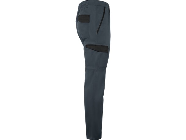 Pantalon TROOPER Roly plomo/negro