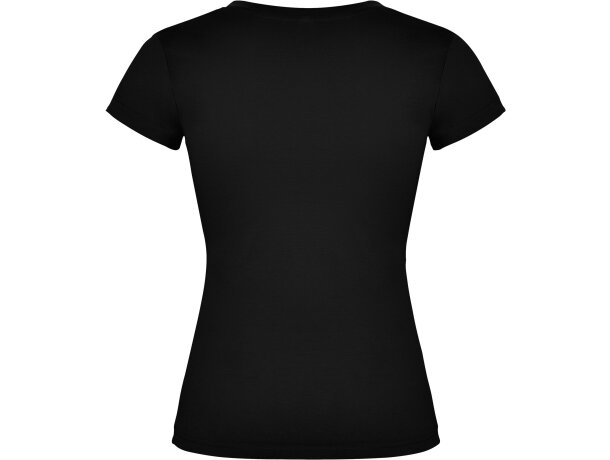 Camisetas personalizadas baratas  Roly Victoria de algodón 155 g negro