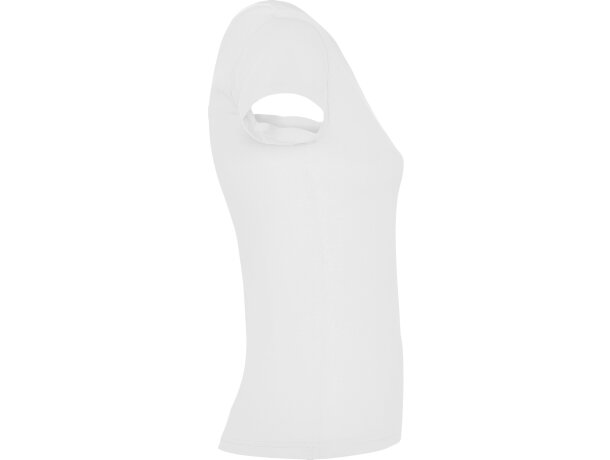 Camisetas personalizadas baratas  Roly Victoria de algodón 155 g blanco