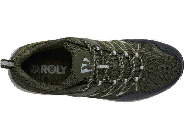 Zapatilla trekking MEGOS Roly verde militar