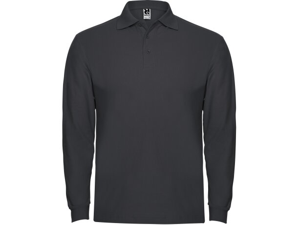 POLO Roly ESTRELLA L/S plomo oscuro