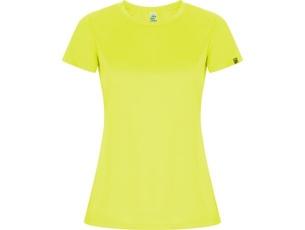 Camiseta IMOLA WOMAN Roly amarillo fluor