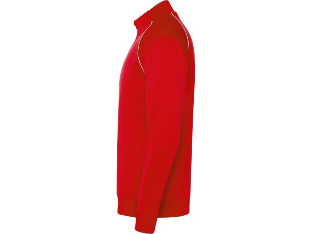 Chaqueta deportiva Valier Roly con cremallera y vivo reflectante Rojo detalle 43