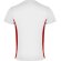 Camiseta técnica Roly TOKYO blanco/rojo