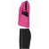 Conjunto deportivo Roly BOCA fucsia/negro