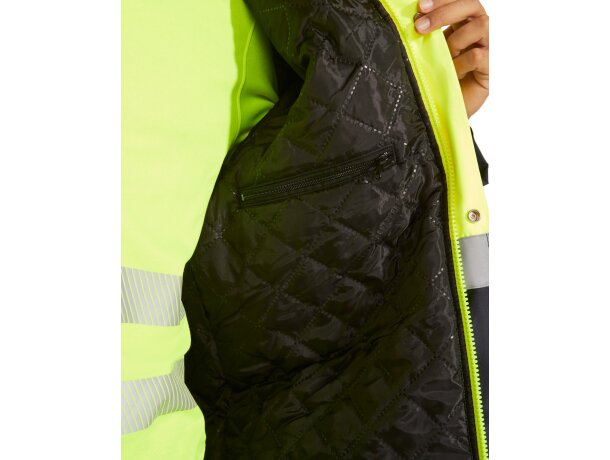 Parka MERAK Roly de alta visibilidad amarillo fluor