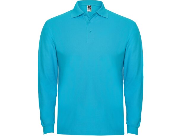 POLO Roly ESTRELLA L/S turquesa