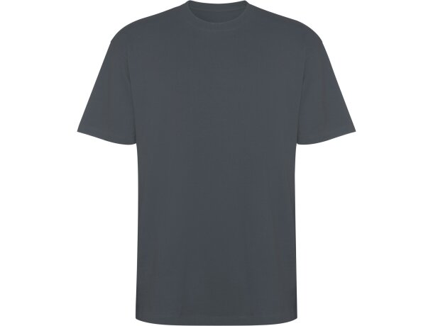 Camiseta oversize Bull de algodón pesado Roly Ebano detalle 33