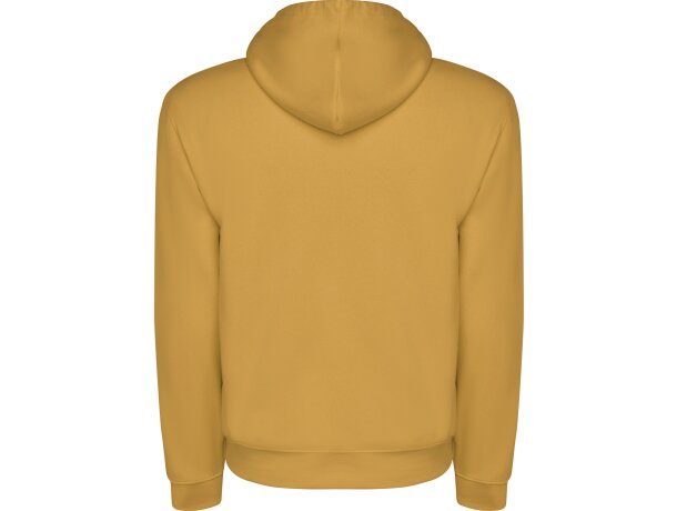 Sudadera con CAPUCHA Roly y dos bolsillos grandes amarillo curry