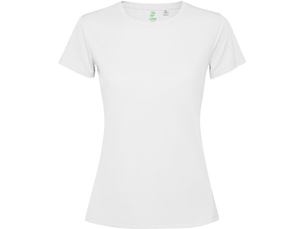 Camiseta Estoril Woman Blanco detalle 5