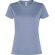 Camiseta técnica transpirable Slam Woman Roly de poliéster Azul zen