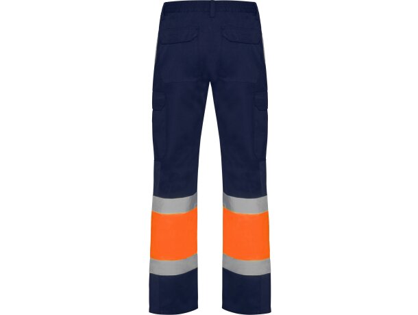 Pantalon invierno SOAN Roly de alta visibilidad marino/naranja fluor