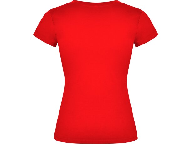 Camisetas personalizadas baratas  Roly Victoria de algodón 155 g rojo