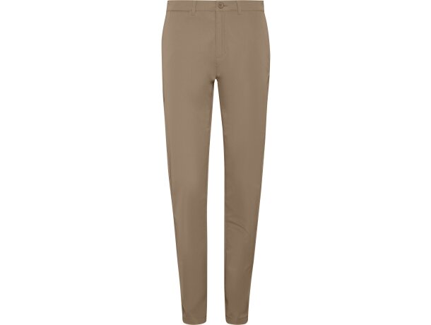 Pantalón chino Beverly Woman Roly ajustado para mujer Beige detalle 7