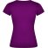 Camiseta de mujer VICTORIA con cuello V Roly purpura