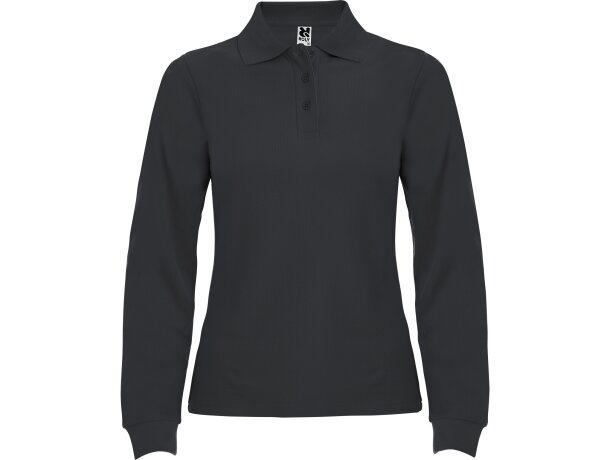 Polo Roly ESTRELLA Woman L/S plomo oscuro