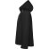 Parka técnica Emin Roly impermeable transpirable unisex Negro detalle 7