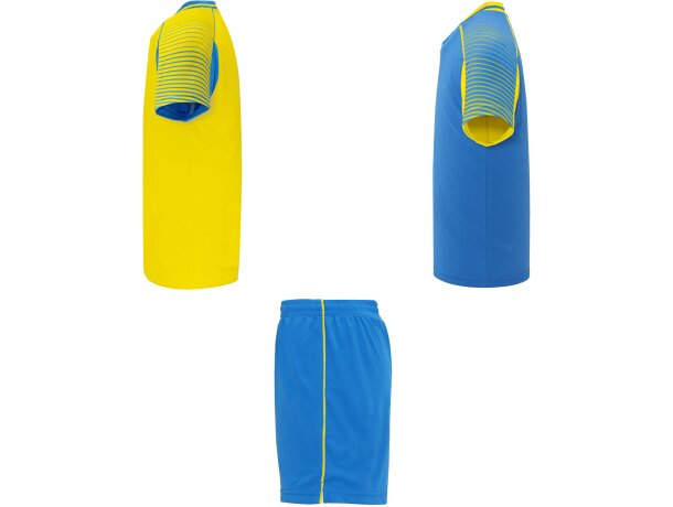 Conjunto deportivo JUVE Roly amarillo/royal