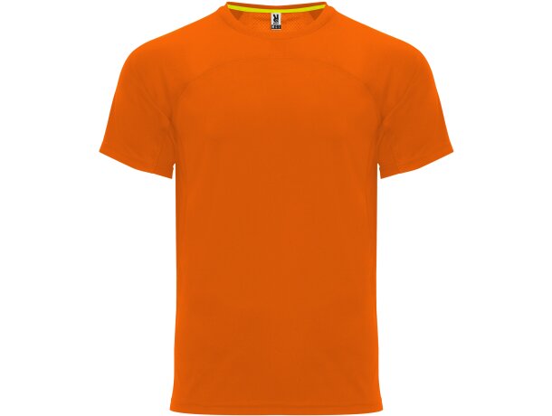 Camiseta MONACO Roly naranja fluor