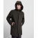 Parka acolchada Dome Roly negra con capucha extraíble unisex Negro detalle 2
