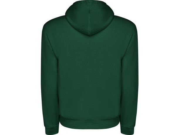 Sudadera con CAPUCHA Roly y dos bolsillos grandes verde botella