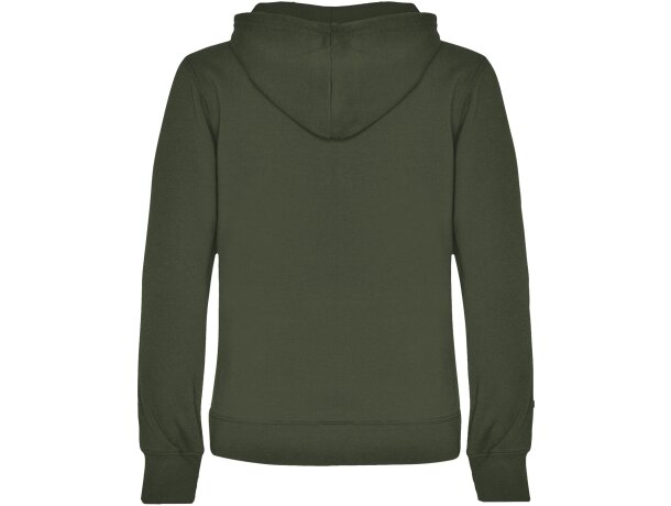 Sudadera URBAN WOMAN Roly con capucha verde aventura