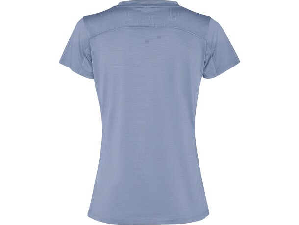 Camiseta técnica transpirable Slam Woman Roly de poliéster Azul zen detalle 22
