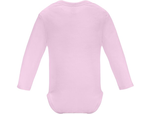 BODY HONEY L/S Roly HONEY MANGA LARGA T/9 MESES BLANCO rosa claro