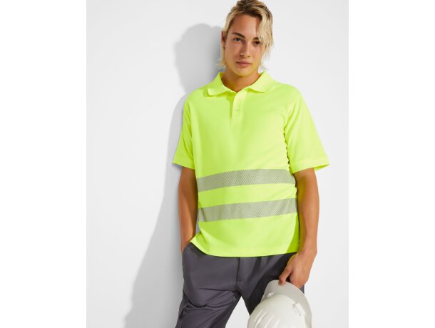 Polo ATRIO Roly de alta visibilidad amarillo fluor