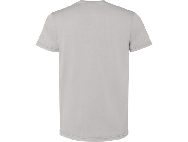 Camiseta Corgi Roly de algodón peinado 180 g para hombre Gris piedra lavado detalle 10