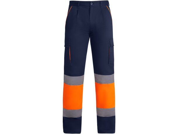 Pantalon invierno ENIX Roly de alta visibilidad marino/naranja fluor