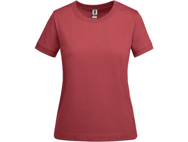 Camiseta VEZA WOMAN Roly rojo crisantemo