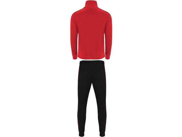 Chandal CRETA Roly rojo/negro