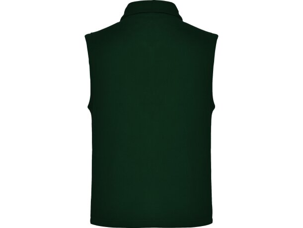 Chaleco New Bellagio Roly de poliéster con cremallera frontal Verde botella detalle 24