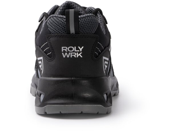 Zapato laboral Kercus Roly con puntera fibra vidrio antiestático Negro/marino detalle 6