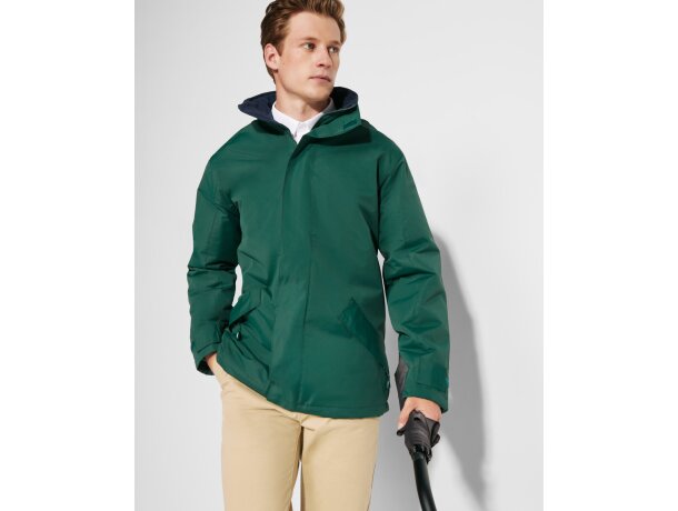 Parka Europa acolchada impermeable detalle 3