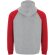 Sudadera BADET Roly gris vigore/rojo