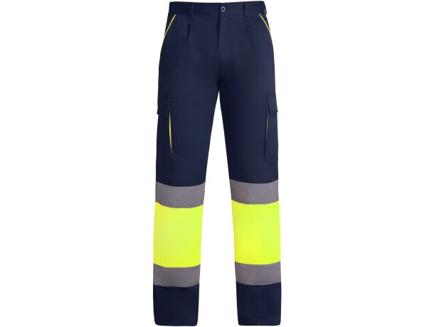 Pantalon invierno ENIX Roly de alta visibilidad marino/amarillo fluor