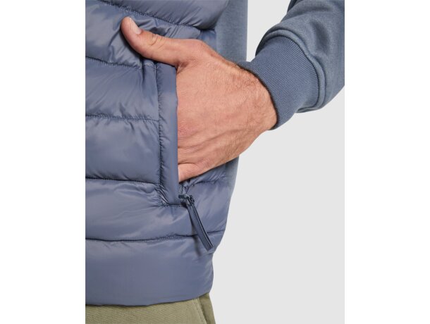 Chaqueta Vivaro Roly acolchada para workwear y hostelería Negro detalle 3