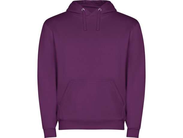 Sudadera con CAPUCHA Roly y dos bolsillos grandes purpura