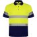 Polo POLARIS Roly de alta visibilidad marino/amarillo fluor