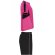 Conjunto deportivo Roly BOCA fucsia/negro