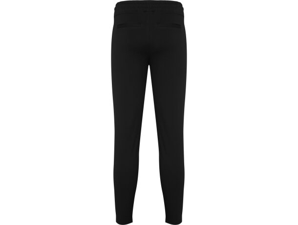 Pantalón Larisa Roly mujer viscosa elastano cintura ajustable Negro detalle 5