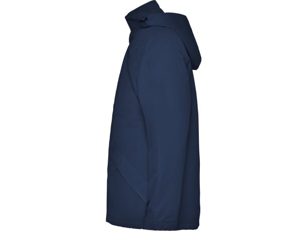 Parka Europa acolchada impermeable Marino detalle 17